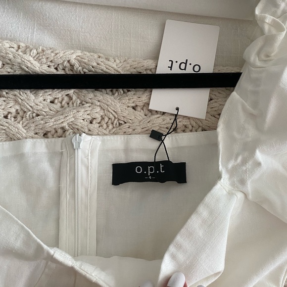 o.p.t Astor Dress in White | NWT - Picture 10 of 10